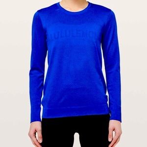 Lululemon Long Sleeve Swiftly “Lululemon” Size 8